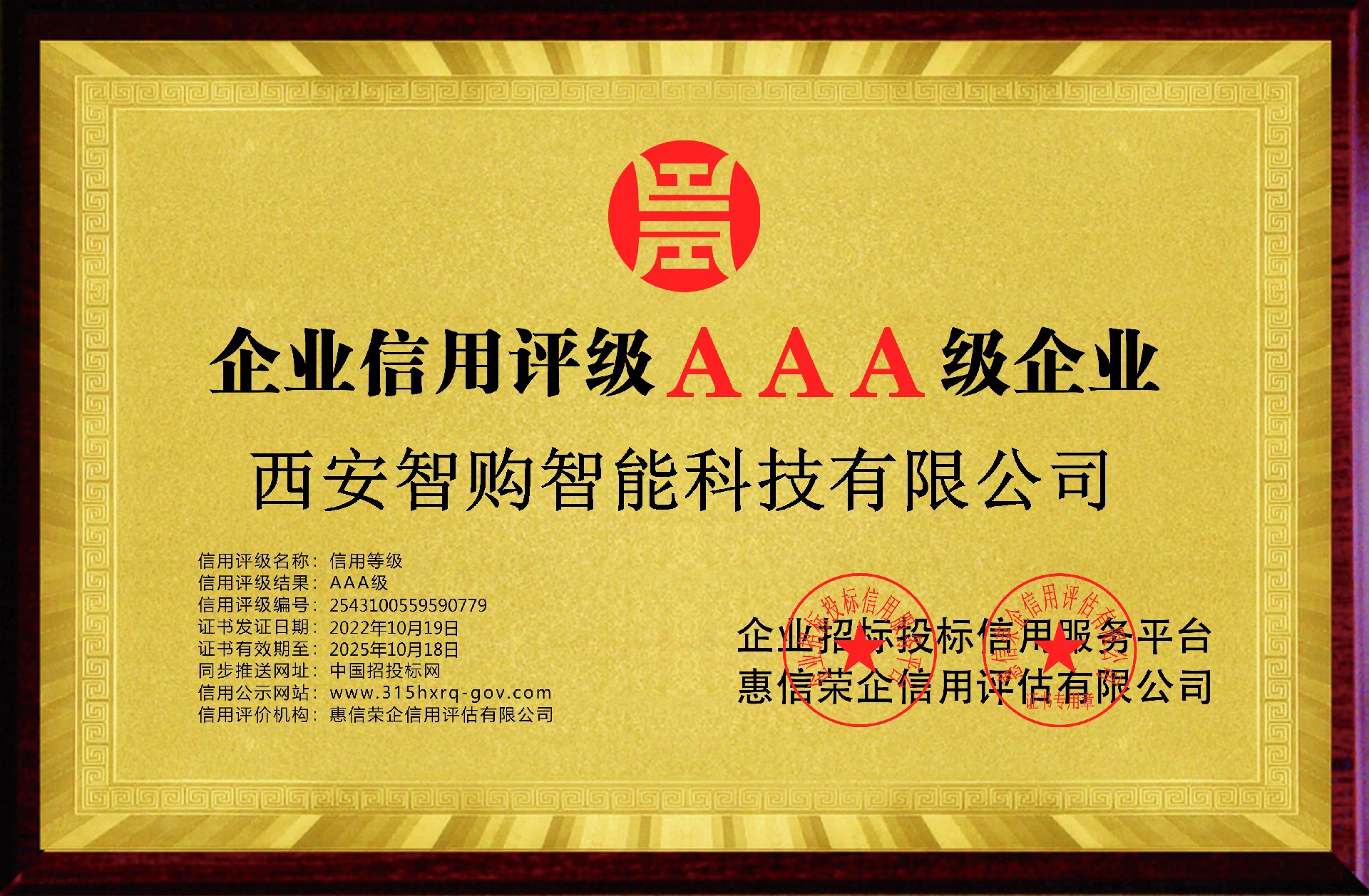 AAA級企業信用